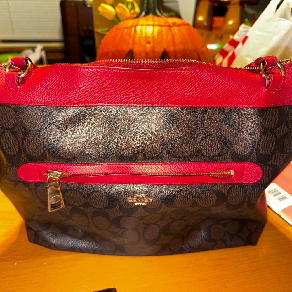 Coach Tote, matching wallet and checkbook